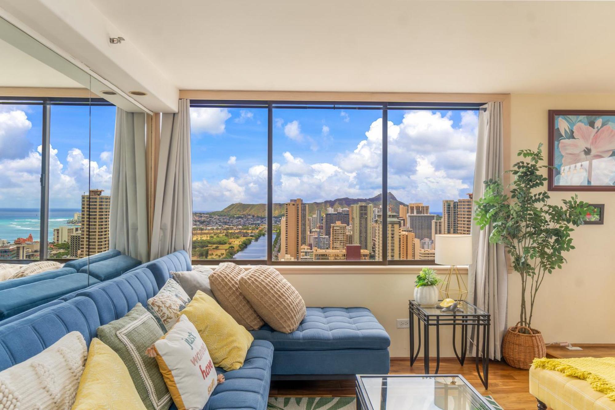 Apartmán Hawaiian Monarch Penthouse 402 Honolulu Exteriér fotografie