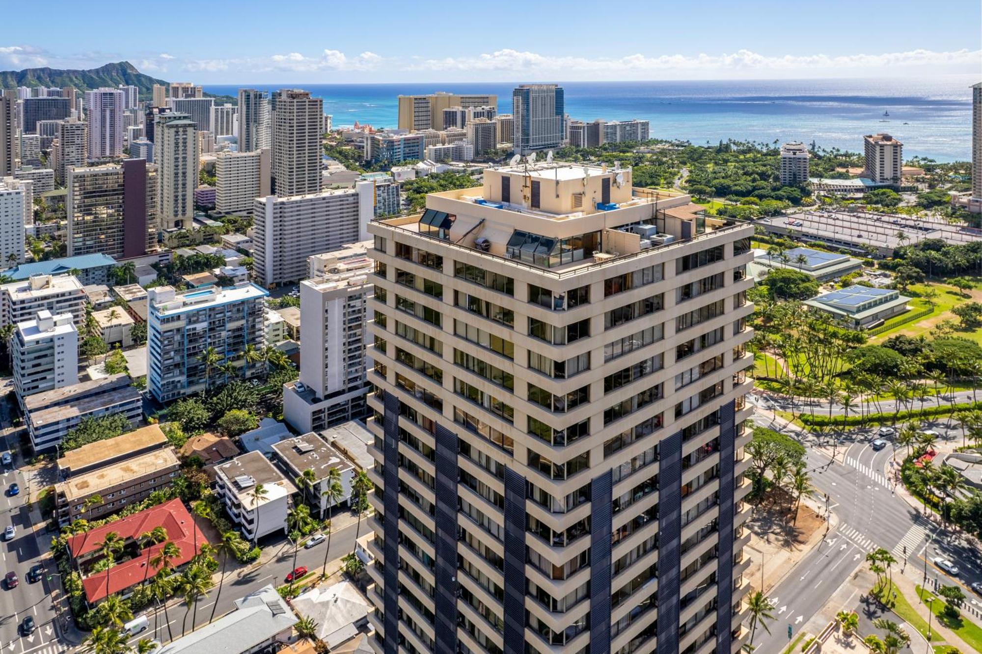 Apartmán Hawaiian Monarch Penthouse 402 Honolulu Exteriér fotografie