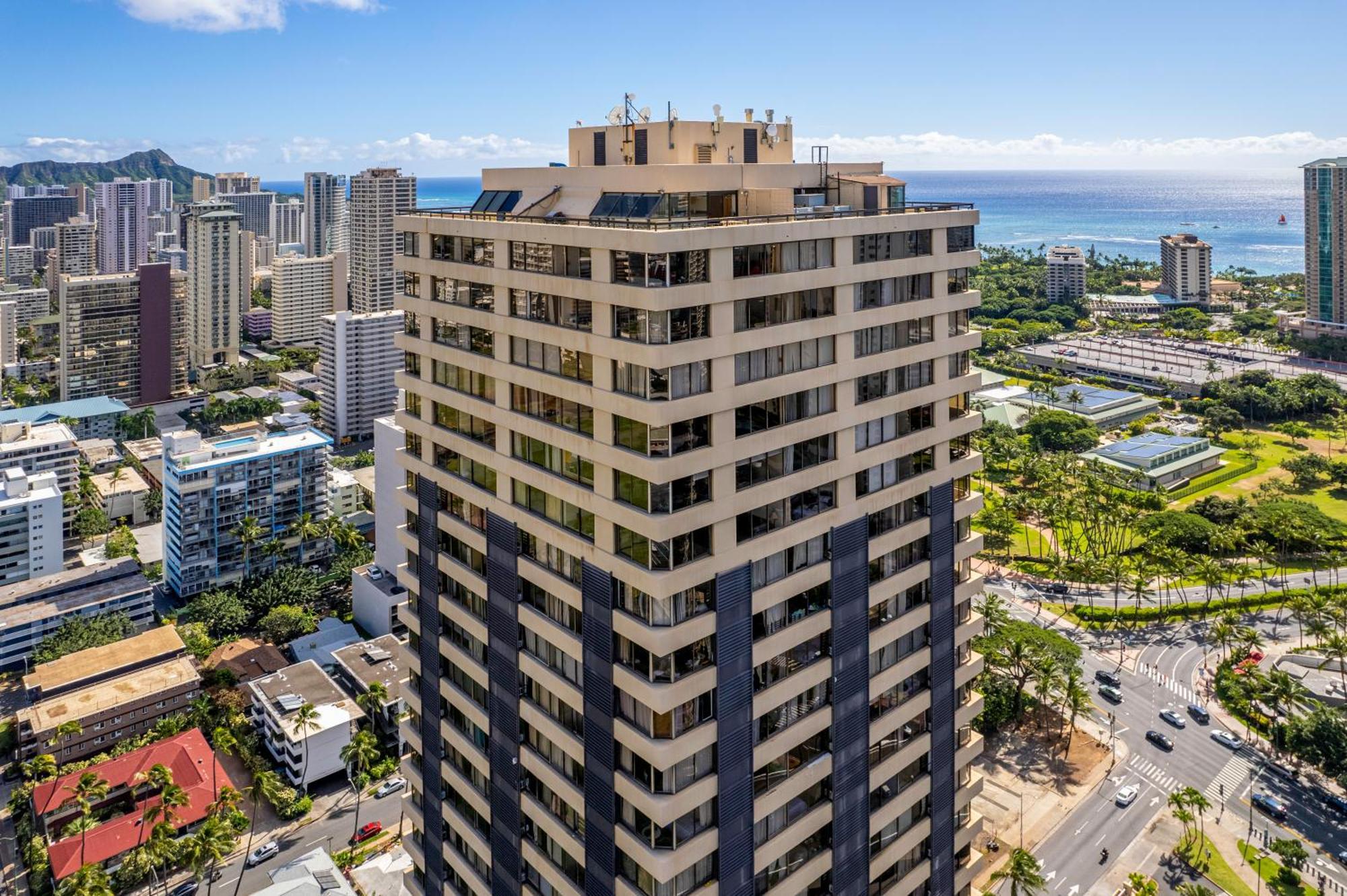 Apartmán Hawaiian Monarch Penthouse 402 Honolulu Exteriér fotografie