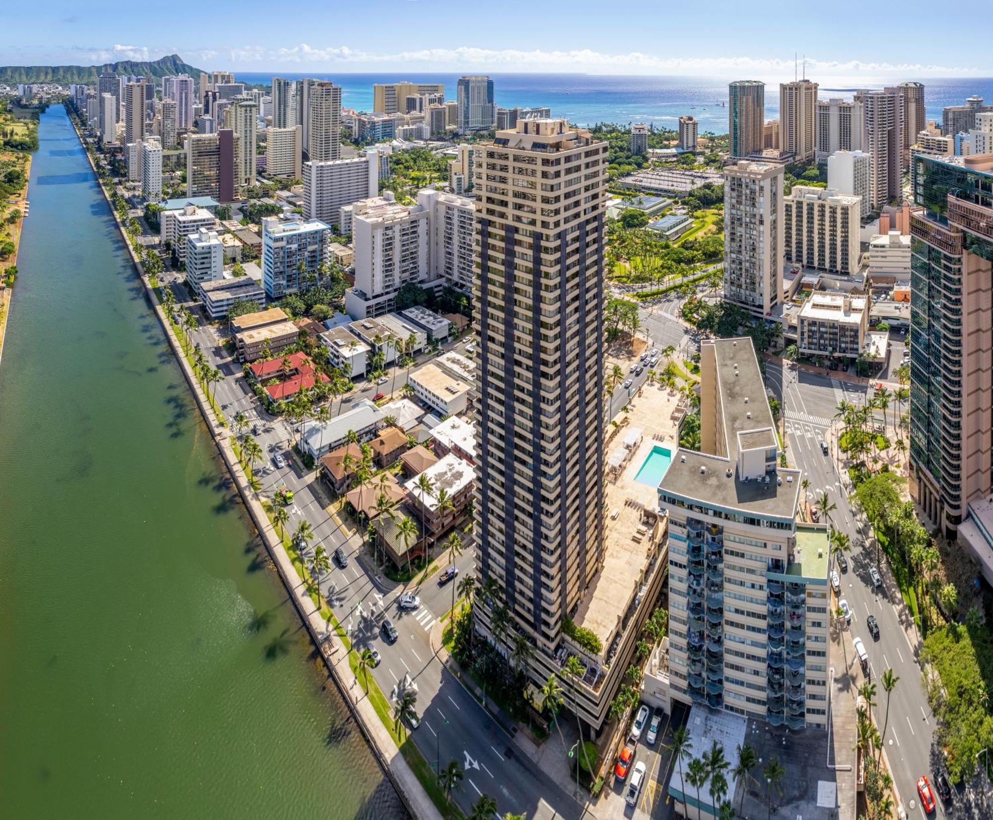 Apartmán Hawaiian Monarch Penthouse 402 Honolulu Exteriér fotografie